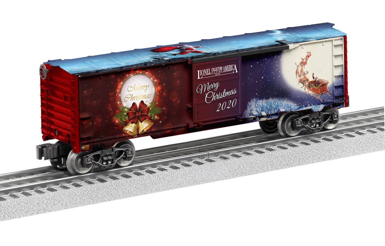 Lionel christmas hot sale boxcar